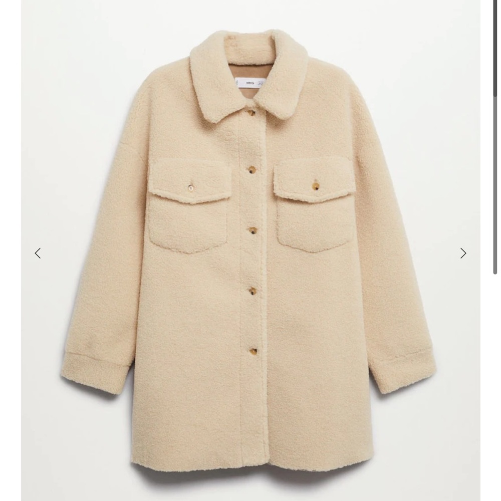 Mango Faux fur jacket